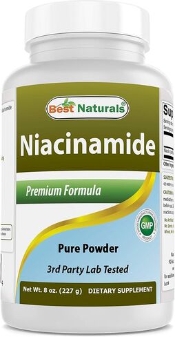Best Naturals Niacinamide (Vitamin B3) Pure Powder 8 OZ in Saudi Arabia