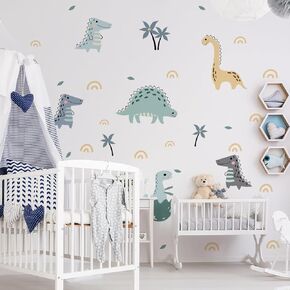 Ocean Wall Decals Watercolor Under The Sea Wild Life Animals Sea Turtles Whales Wall Stickers Waterproof Peel and Stick Removable Ocean in Kuwait
