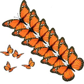 Butterfly Gifts for Women Butterflies Wall Decals Monarch Butterfly Wall Stickers Home Decor Blue 3D Butterflies Removable Mural Art Decal for Kids Room Bedroom Nursery Decor in Saudi Arabia