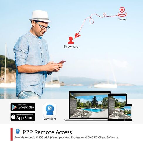 كاميرا مراقبة BOAVISION 2K مزدوجة العدسات خارجية WiFi/4G، كاميرا مراقبة منزلية 360 درجة PTZ مع تتبع التكبير التلقائي، اكتشاف الإنسان، تكبير 10X، رؤية ليلية ملونة، كاميرا IP لاسلكية in Saudi Arabia