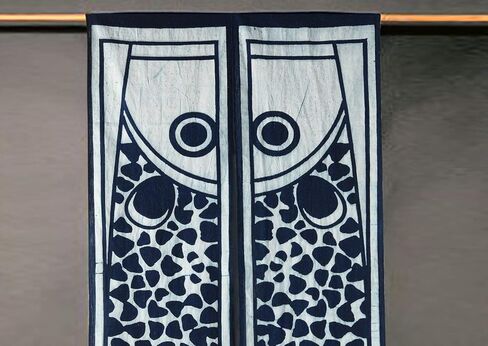 ستارة المطبخ Noren اليابانية ستارة المطبخ نيلي نسيج غرفة النوم والحمام in Kuwait