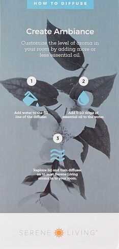 Serene Living Aromatherapy Diffuser, , 1 Pack, , Willow Forest White, in Kuwait