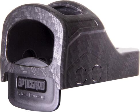 غطاء نطاق OpticGard متوافق مع Holosun 507C 407C يحمي بصرياتك أثناء العمل من الغلاف الضال والسقوط، يتضمن سهل التركيب غطاء عدسة قابل للفصل لحماية لون ألياف الكربون in Kuwait