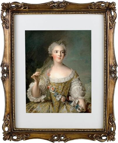Funerom 11x14 Vintage Picture Frames with Glass Front, Ornate Frame, Antique Photo Frames for Tabletop or Wall Hanging Vintage Gold in Saudi Arabia