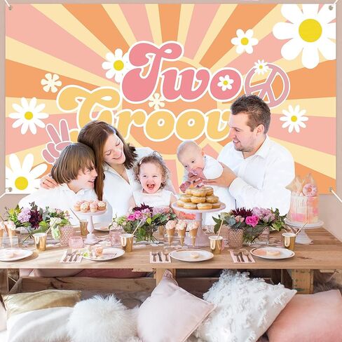 لافتة خلفية بنمط هيبي بوهو للبنات من بانتيد، لافتة بتصميم زهور الأقحوان، لافتة رائعة للتصوير الفوتوغرافي، ديكور حائط بطابع هيبي، لوازم تزيين حفلات اعياد الميلاد للبنات الصغيرات في عيد الميلاد الثاني in Kuwait