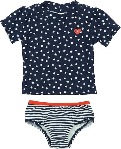 KIKO & MAX Girls Suit Set with Long Sleeve Rashguard Swim Shirt in Saudi Arabia