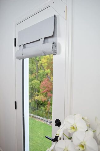 Dani Designs Co Washable 70" Long by 25" Wide French Door Curtain (Tan) in Kuwait