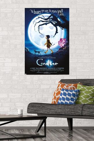Trends International Coraline - Braver One Sheet Wall Poster in Saudi Arabia