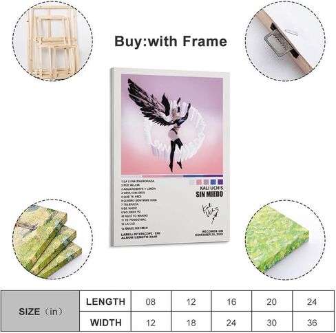 ملصق Gaoku Zach Bryan، ملصق غلاف الألبوم الأمريكي Heartbreak، ملصق فني من القماش وصورة فنية جدارية مطبوعة على ملصقات ديكور غرفة النوم العائلية الحديثة 12x18 بوصة (30x45 سم) in Kuwait