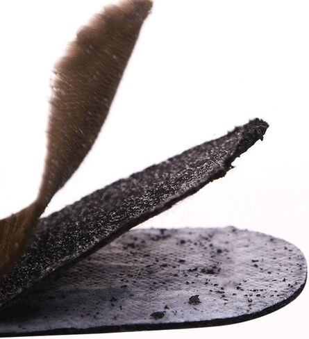 Bamboo Charcoal Shoe Insoles Mesh Insoles Sweat Absorbent Anti Odor Shoe Inserts Pads for Men Women Sports Running Black 2 Pairs Size 44 in Saudi Arabia