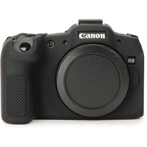 حافظة Rieibi EOS R8، حافظة واقية من السيليكون الناعم لكاميرا Canon EOS R8 EOSR8، حافظة كاميرا EOS R8 خفيفة الوزن - أسود in Kuwait