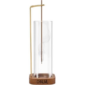 CHNLML 2023 Upgraded Version Incense Holder for Sticks Anti-Ash Flying Removable Glass Ash Catcher Incense Burner for Home Yoga Spa Room Teahouse Decor in Kuwait