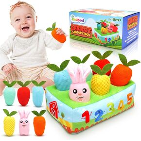 ألعاب الأطفال التعليمية من زاكسيديل مونتيسوري، ألعاب حسية مجعدة للأطفال، لعبة حصاد الجزر، مثالية للأطفال الصغار، ألعاب تعليمية ملونة لمرحلة ما قبل المدرسة، in Kuwait