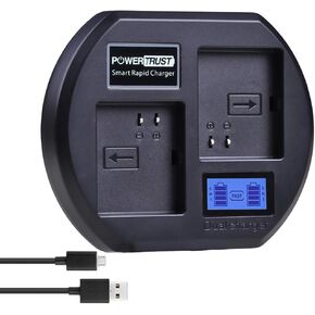PowerTrust Charging Station for Arlo Rechargeable Battery Charger and Arlo Pro & Arlo Pro 2 & Arlo Go & Arlo Security Light VMA4410 (Black)