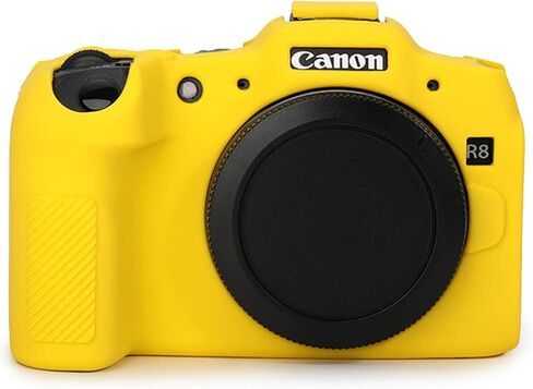 حافظة Rieibi EOS R8، حافظة واقية من السيليكون الناعم لكاميرا Canon EOS R8 EOSR8، حافظة كاميرا EOS R8 خفيفة الوزن - أسود in Saudi Arabia