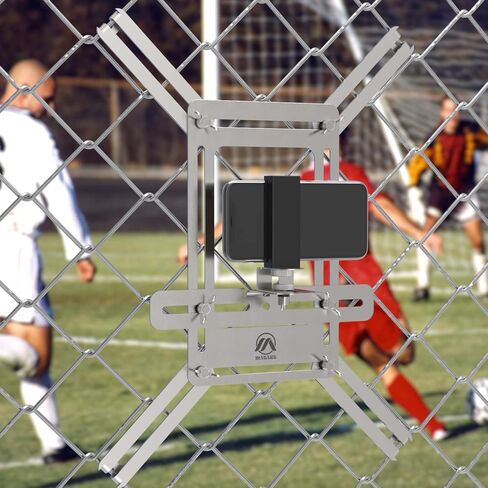 حامل سياج بيسبول لهاتف Mevo Start وiPhone والهواتف وGoPro وغيرها من كاميرات الحركة لتسجيل ألعاب البيسبول وكرة القدم (3 في 1) in Kuwait