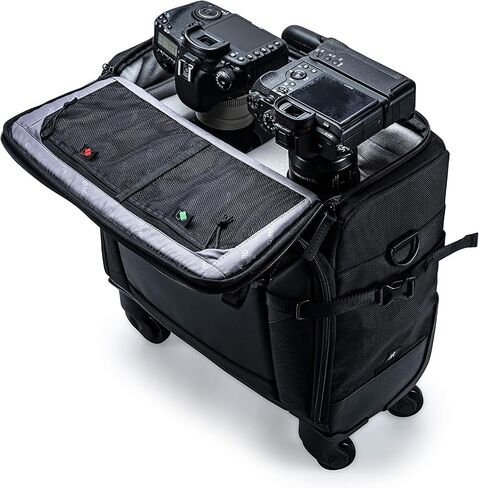 VANGUARD VEO Select 42T Roller Case/Trolley Bag for Pro DSLR/Mirrorless Cameras - Black in Saudi Arabia