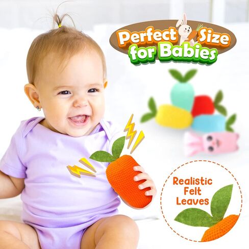 ألعاب الأطفال التعليمية من زاكسيديل مونتيسوري، ألعاب حسية مجعدة للأطفال، لعبة حصاد الجزر، مثالية للأطفال الصغار، ألعاب تعليمية ملونة لمرحلة ما قبل المدرسة، in Kuwait