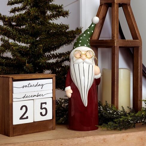 Stratton Home Decor -- Dropship, us home, SUHQX Christmas Ceramic Santa Figurine in Saudi Arabia