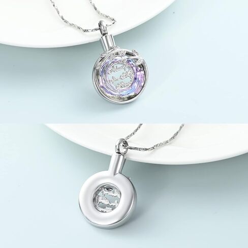 Imrsanl Urn Necklaces for Ashes for Women Men Tree of Life Cremation Jewelry for Ashes Memory Jewelry for Human Pet in Saudi Arabia