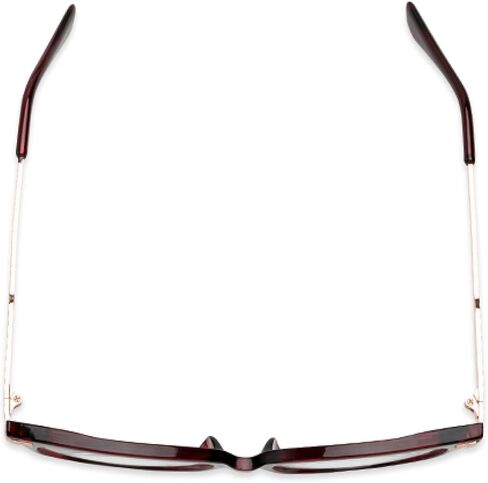 Sofia Vergara x Foster Grant Women's Liliana Cat-Eye Reading Glasses, Wine, 51 mm + 1.25 in Saudi Arabia