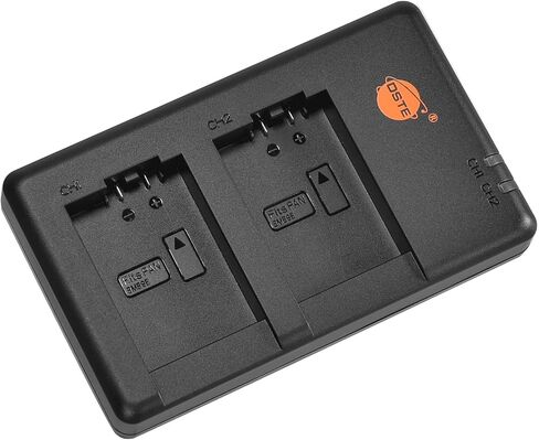 بديل DSTE لشاحن البطاريات المزدوج السريع مع كابل USB صغير متوافق مع بطارية باناسونيك DMW-BMB9 BMB9E in Kuwait
