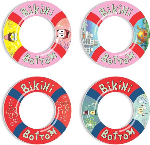 HK Studio Funny Lifebuoy Cool Room Decor - Room Decor Y2K for Dorm, Teen Bedroom 12" Pack 4 in Saudi Arabia
