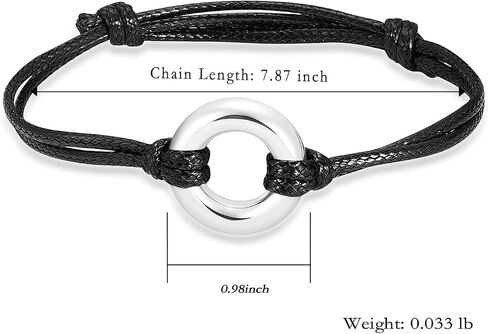 Yinplsmemory Circle of Life Urn Bracelet for Ashes for Women Men Ashes Keepsake Loved One Memorial Cremation Jewelry for Human/Pet Ashes in Saudi Arabia