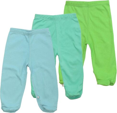 Babysoy Baby Essential 3-Piece Footie Pants Set in Saudi Arabia
