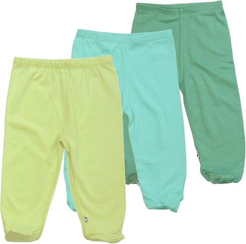 Babysoy Baby Essential 3-Piece Footie Pants Set in Saudi Arabia