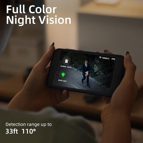 كاميرا IP لاسلكية للأمان في الهواء الطلق مع أضواء كاشفة وصفارة إنذار ولوحة شمسية، كاميرا واي فاي تعمل بالبطارية 5200 مللي أمبير في الساعة لأمن المنزل، رؤية ليلية ملونة، اكتشاف الذكاء الاصطناعي، محادثة ثنائية الاتجاه، SD/سحابة، Alexa (موديل CG6) in Kuwait