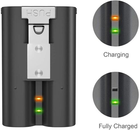 بطارية dosili 2 بطارية قابلة للشحن 3.65 فولت بطارية ليثيوم أيون متوافقة مع الحلقة، لجرس باب الفيديو 2/3 وبطارية كاميرا Spotlight 6400 مللي أمبير (توافق أقوى 2023) in Kuwait