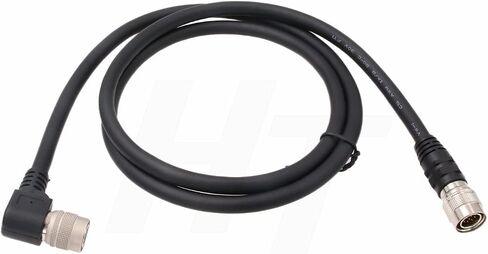 Right Angle 12 Pin Hirose Female to 12 Pin Male CCU Cable for Sony DXC-950 990 XC-HR70 XC-ST50 Panasonic Hitachi Camera Remote Panel 1M in Kuwait