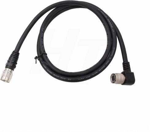 Right Angle 12 Pin Hirose Female to 12 Pin Male CCU Cable for Sony DXC-950 990 XC-HR70 XC-ST50 Panasonic Hitachi Camera Remote Panel 1M in Kuwait