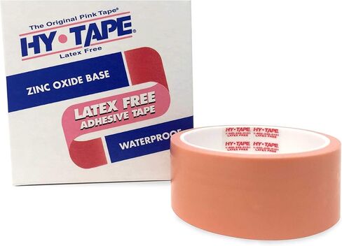 هاي-تيب قاعدة من اكسيد الزنك، مقاومة للماء، خالية من اللاتكس، بينك، 3 انش × 5 ياردة in Kuwait