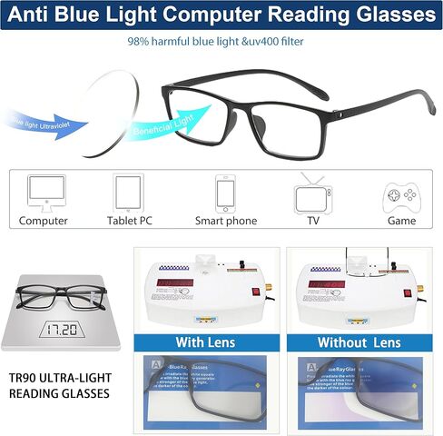 Premium Progressive Multifocal Reading Glasses Photochromic Lens TR90 Black Rectangle Seamless Transition Sunglasses in Saudi Arabia