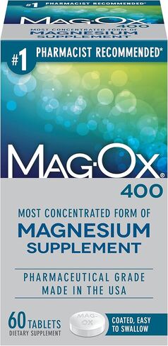 Mag-Ox 400 Magnesium, Tablets 60 Each in Saudi Arabia