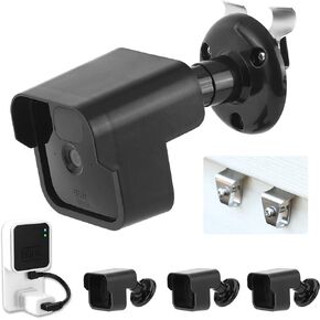 3 عبوات من مبيت الكاميرا الخارجية ودعامة التثبيت، غطاء مقاوم للطقس وحامل قابل للتعديل 360 درجة مع وحدة مزامنة الوميض، 2 منفذ تثبيت على الحائط لنظام أمان الوميض (الوميض غير متضمن) in Kuwait