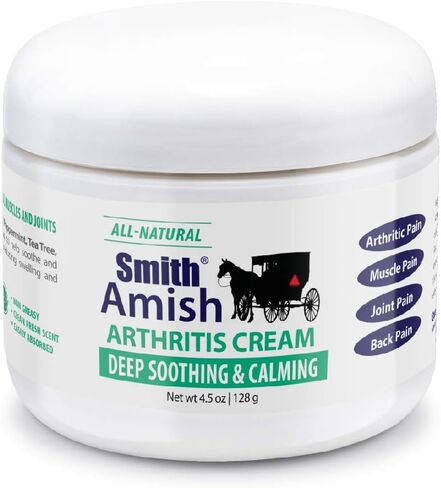Smith Amish Arthritis Cream. Soothing and Cooling. 4.5 oz jar in Saudi Arabia