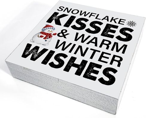 Wood Box Sign Decor Farmhouse Box Signs 06 in Kuwait