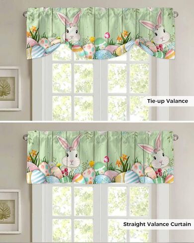 Rod Pocket Window Valances Idyllic Purple Lavender Flowers Kitchen Short Curtain Valance Windows Treatment Drapes,Bedroom Bathroom Living Room Decor Country Floral Blooming in Saudi Arabia