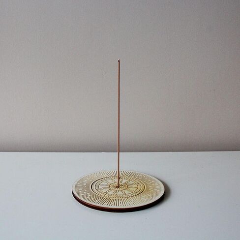 2 حزمة حامل عصا البخور السداسية عيون الشمس حامل البخور التأمل حامل البخور الخشبي للعصي هدايا التأمل هدايا ساحرة للديكور الروحي علم التنجيم ديكور بوهو باغان رمز الجمالية. in Kuwait