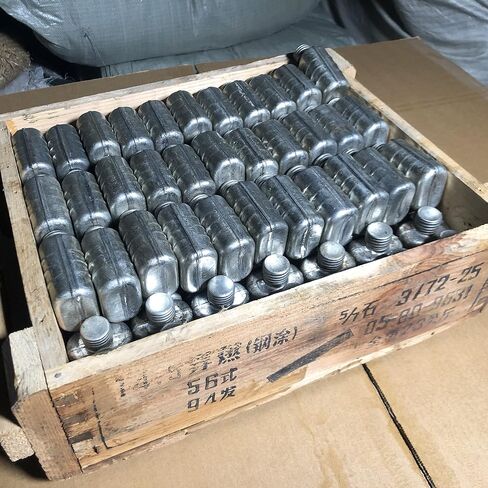 1950's حرب فيتنام نورينكو شيكوم نوع 56 SKS AK Oiler Gun حاوية زيت القصدير مطلي يمكن أن تكون فارغة in Saudi Arabia