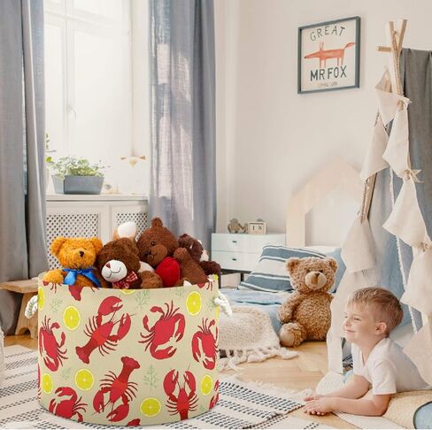 visesunny Storage Basket Green Cactus Nursery Hamper Basket Clothes Toy Storage Organizer Bin Box Collapsible Laundry Bag for Kid Room,Playroom,Bathroom,Living Room,Dorm,Office in Kuwait