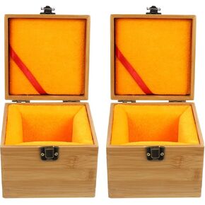 BESPORTBLE Storage Box, 2Pcs Decorative Jewelry Box Practical Jewelry Storage Box Chic Jewelry Storage Container Crafts Collection Storage Case for Home ( 12X14X14CM ) in Saudi Arabia