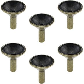 JianLing 6pcs Metal Backflow Cone Incense Burner Incent Holder Stand 20x21mm Bronze Alloy Incense Censer Stick Rack for Backflow Burner in Saudi Arabia