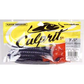 Culprit 7.5-in. Worm, 13Ct Bag in Kuwait