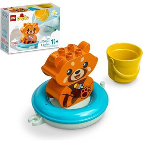 LEGO DUPLO Bath Time Fun: Floating Red Panda 10964 Bath Toy for Babies and Toddlers Ages 1.5 Plus Years Old, Baby Bathtub Water Toys, Easy to Clean in Saudi Arabia