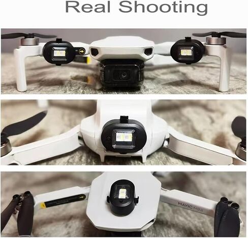 بي سي يو او ار ال اي او ار اس مصابيح ستروب للدرون مضادة للتصادم، مصابيح LED RGB بعمر بطارية طويل 0.01 باوند لطائرة دي جيه اي ميني 2/اير 2 اس/مافيك اير 2/2 برو/مافيك ميني/اف بي في/فانتوم/هولي ستون in Kuwait