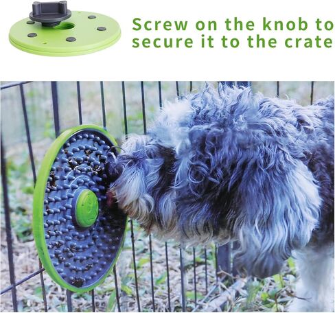 Versatile Dog Lick Mat - Slow Feeder Dog Bowls, Ideal for Crate and Floor Use - Promotes Calmness and Healthy Eating Habits - Perfect for Treats and Meals in Kuwait